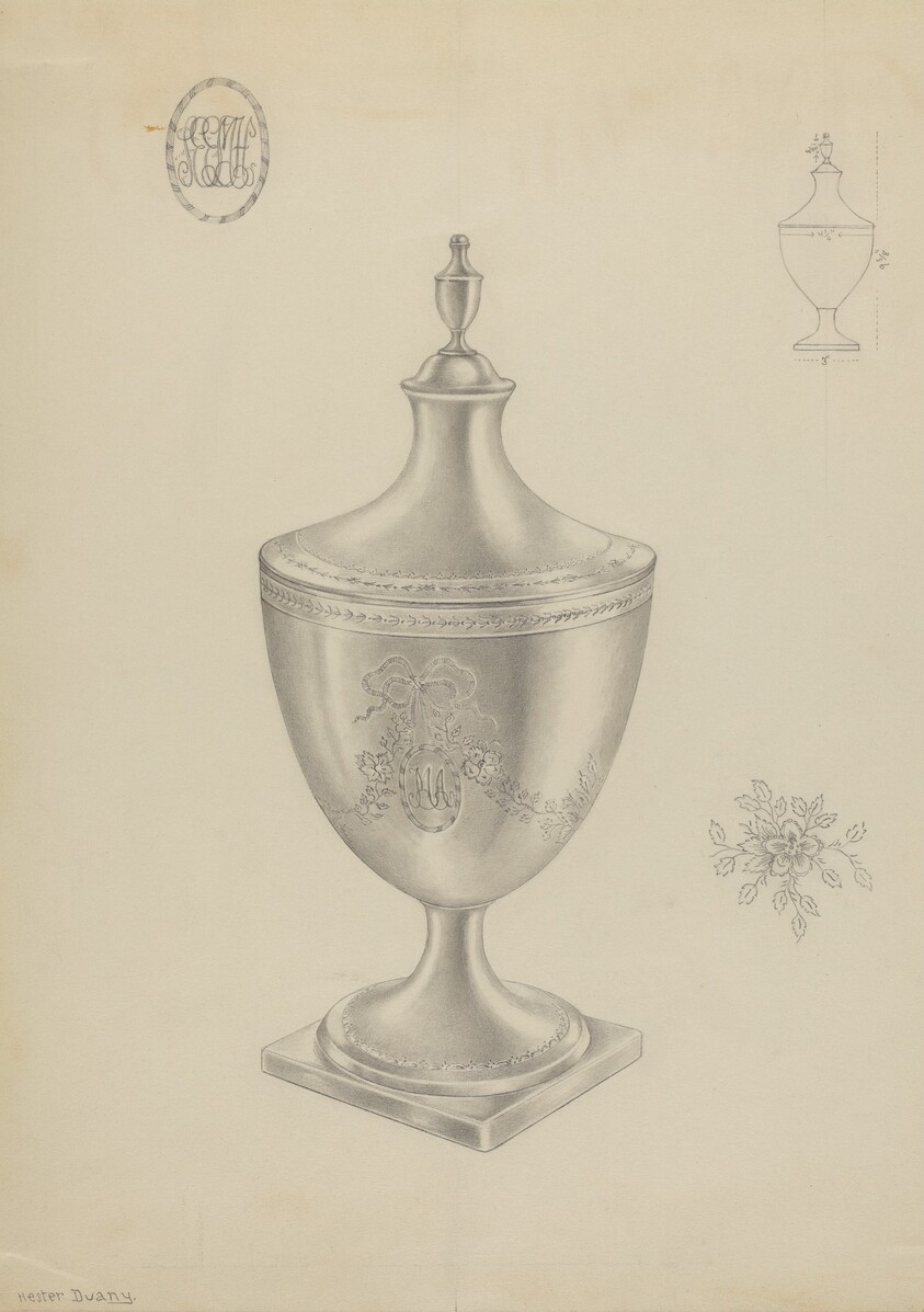 Silver Sugar Bowl