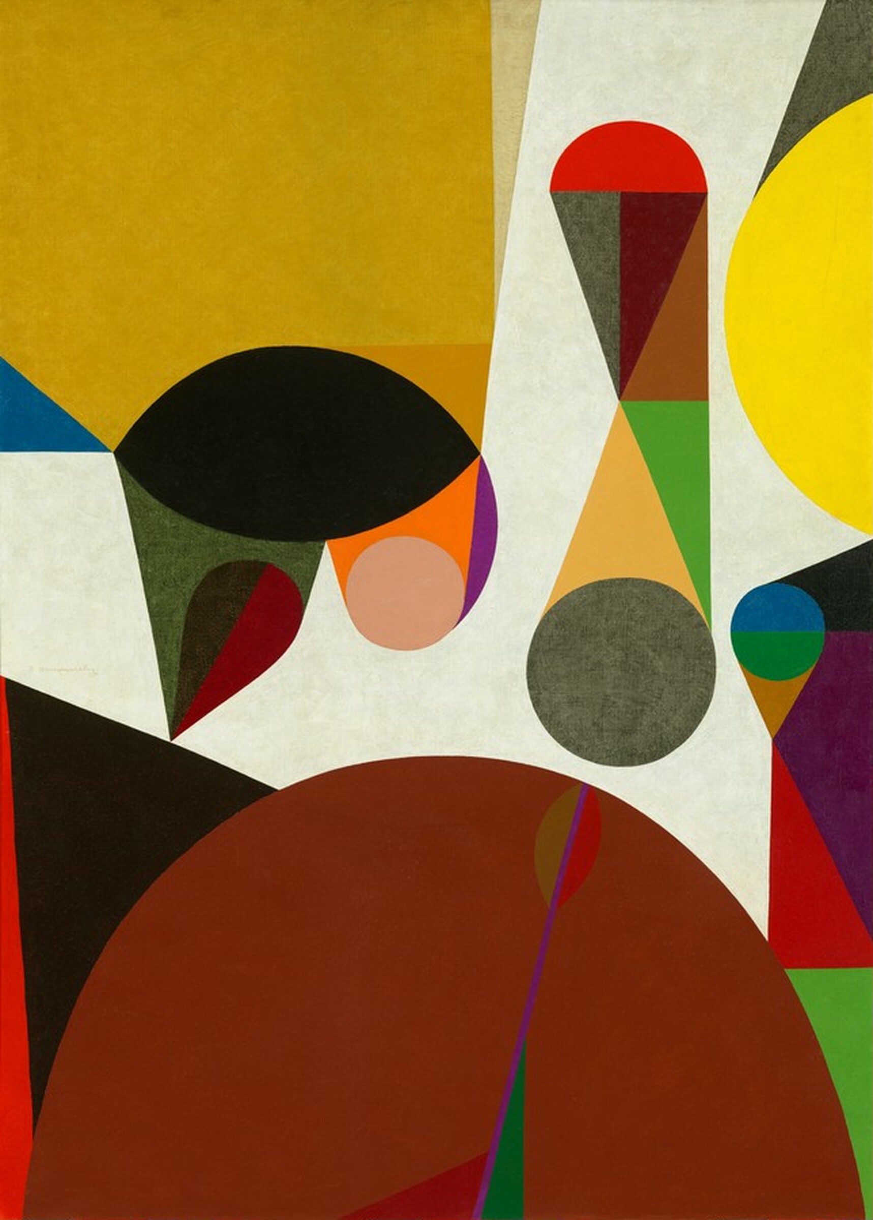 Summon up, #11, Frederick Hammersley, 1958