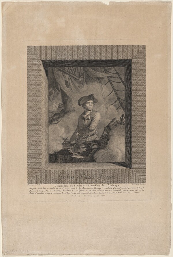 John Paul Jones, Commodore au Service des Etats Unis de l'Amérique (John Paul Jones, Commodore in the Service of the United States of America)