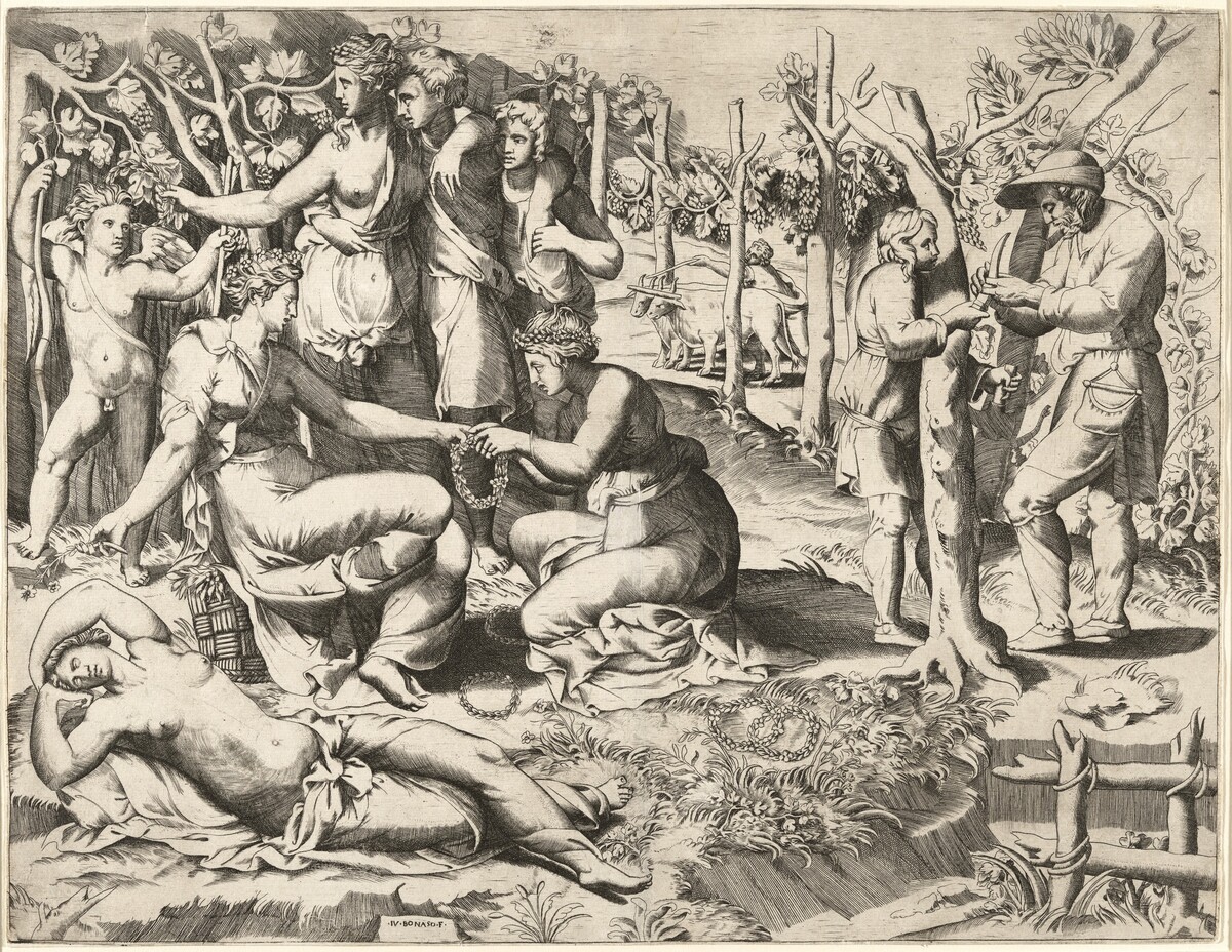 Flora and Her Nymphs