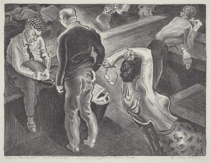 Defense Plant Series #2.  Time and Half