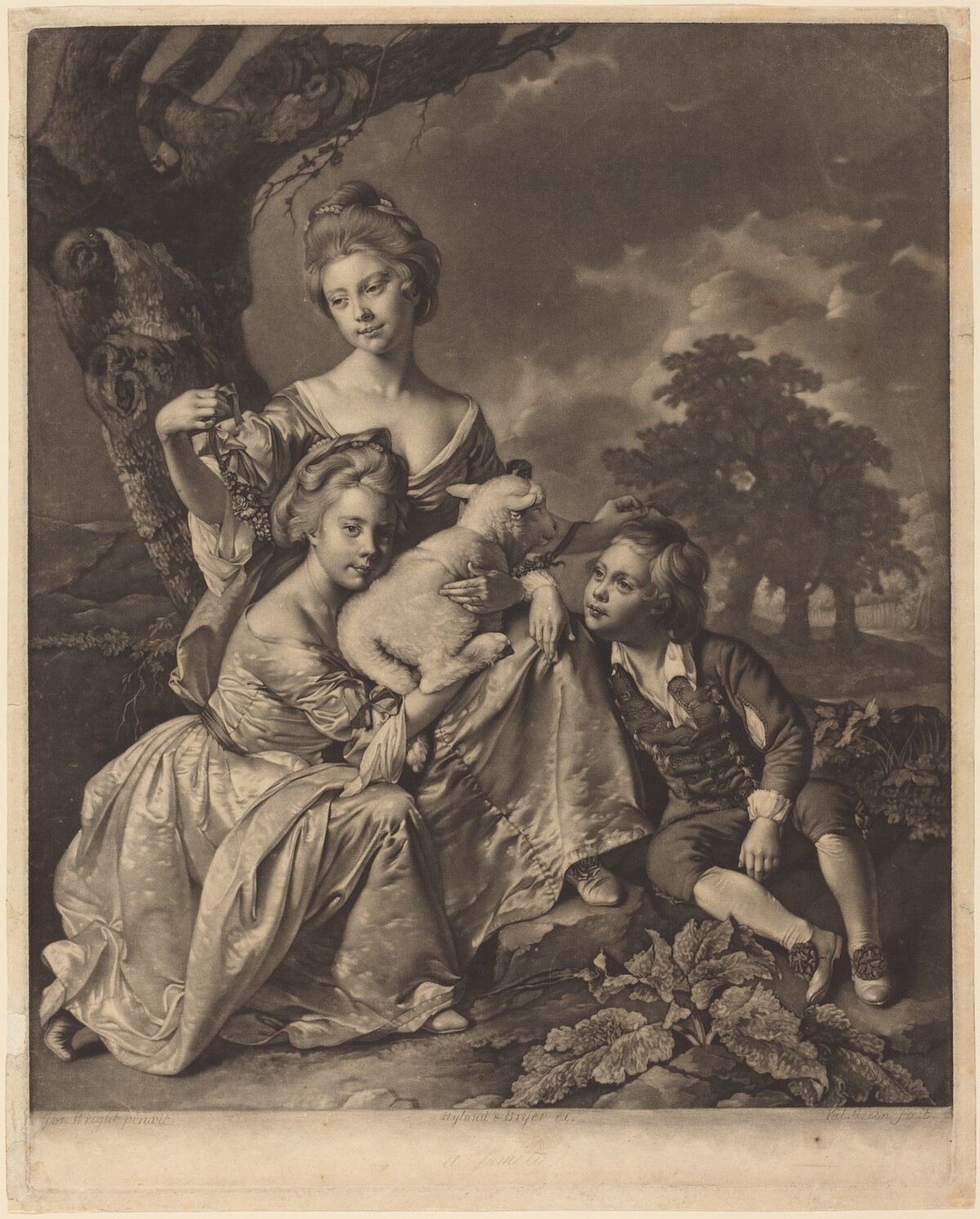 The Wright Family (The Bradshaw Children)