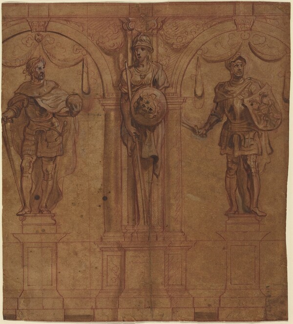 Rudolf I and Albert I with Pallas