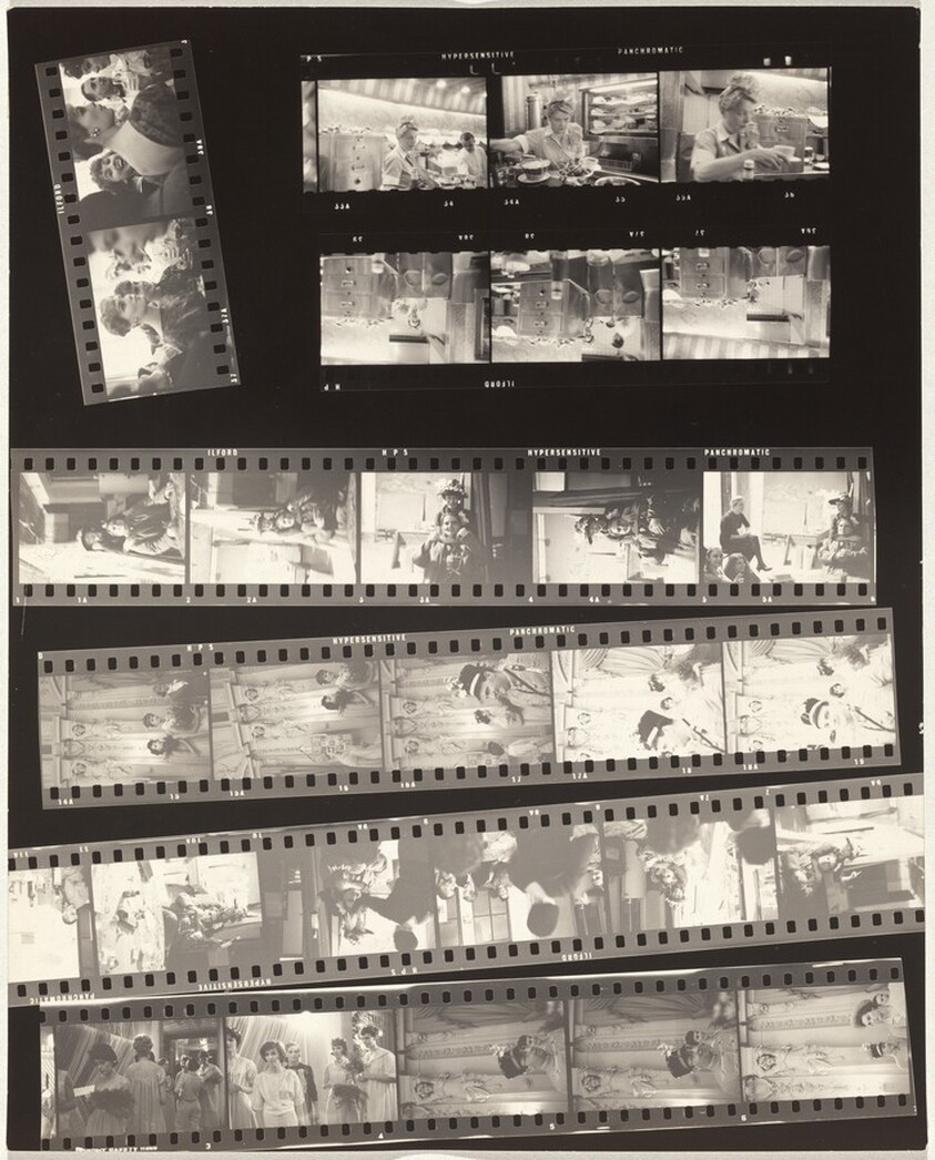 Elaine de Kooning and Kaldis at loft--Early New York City no number