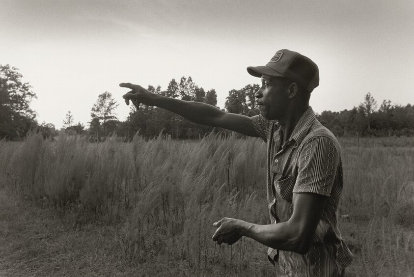 Fast Man Giving His Weather Prediction, Daufuskie Island, South Carolina