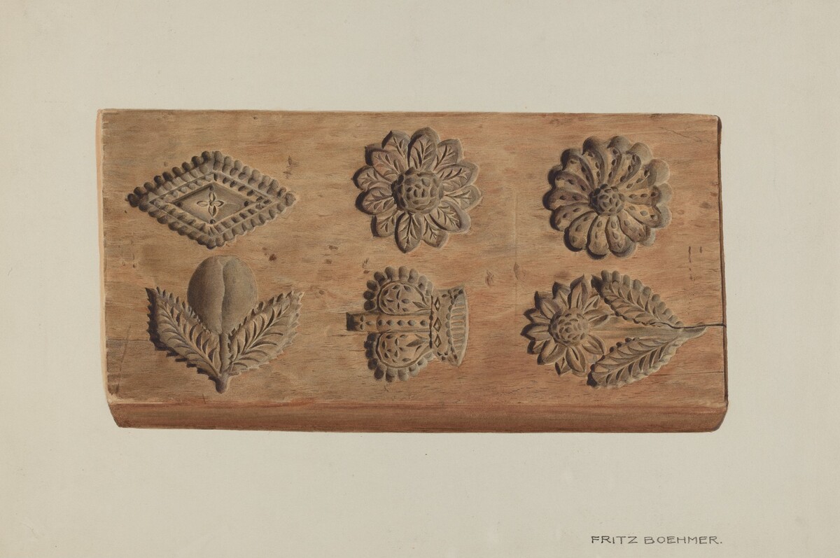 Pa. German Springerle Board