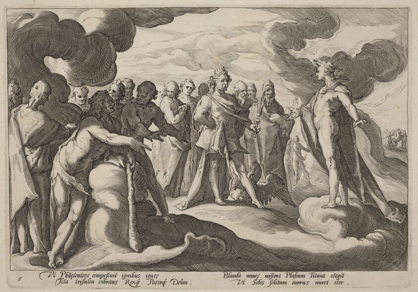 Jupiter and the Gods Asking Helios to Resume Control of the Chariot