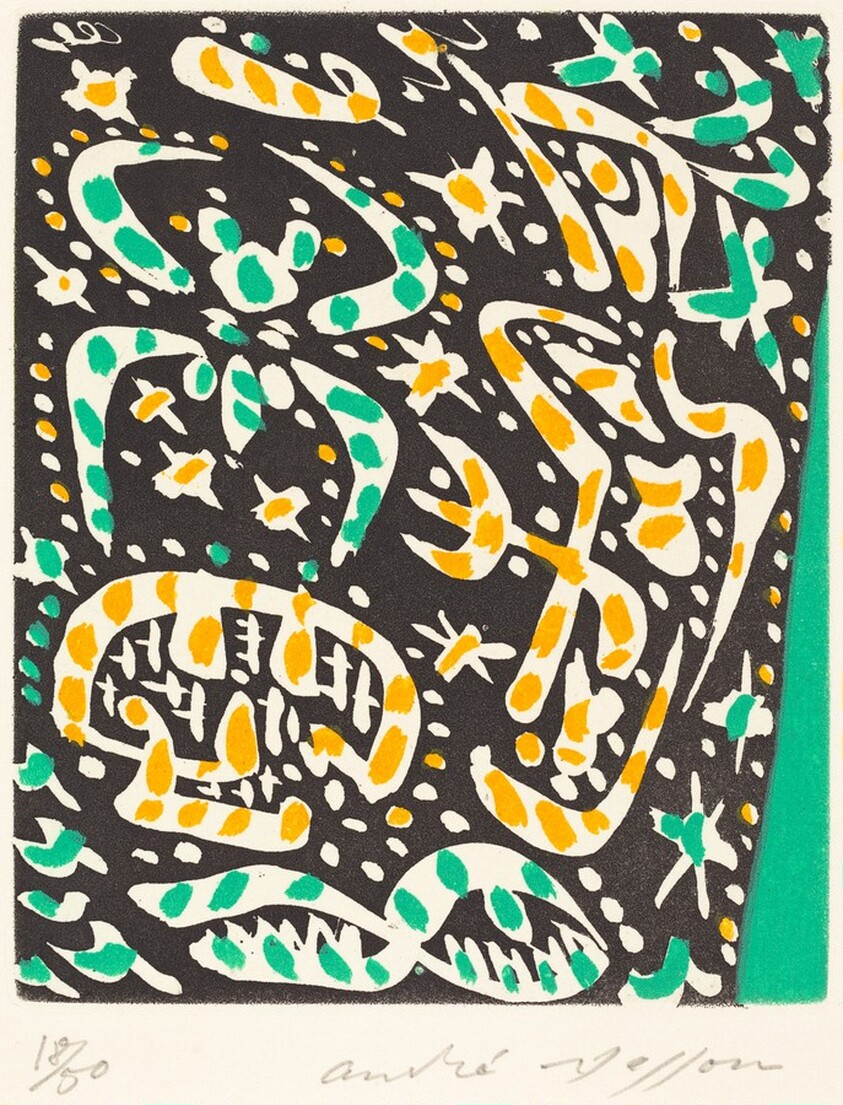 Illustration for 'Mines de rien' by Robert Desnos