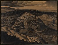 Santa Severina, Calabria, M.C. Escher, 1930
