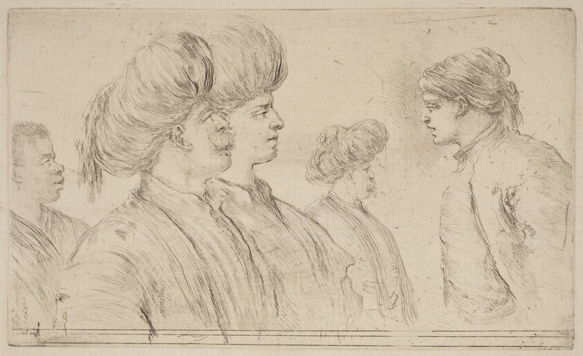 Four Turks and a Black Man