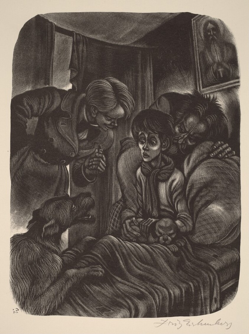 Ilusha Sick (Book X: The Boys, facing p.420)