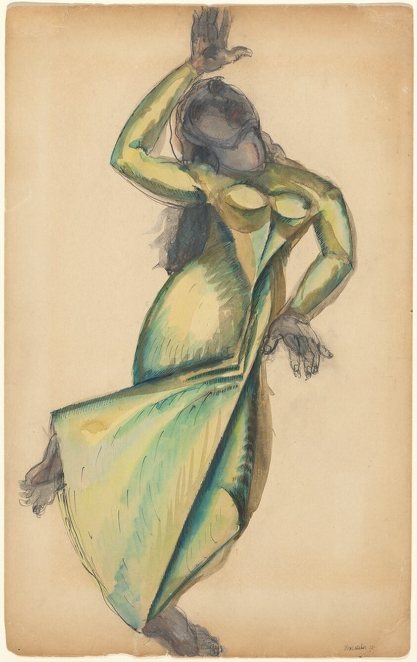 Dancer in Green