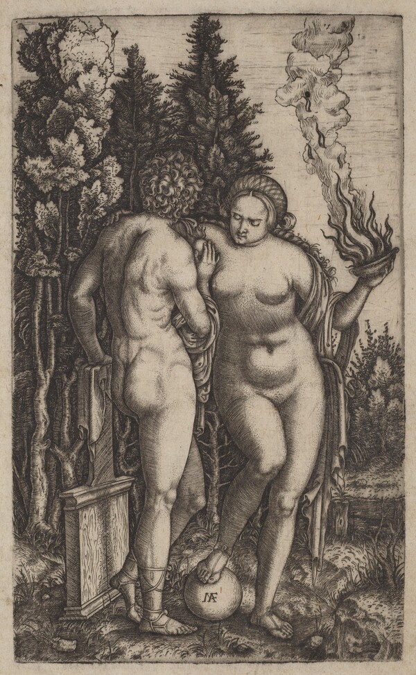 Man and Woman with a Ball