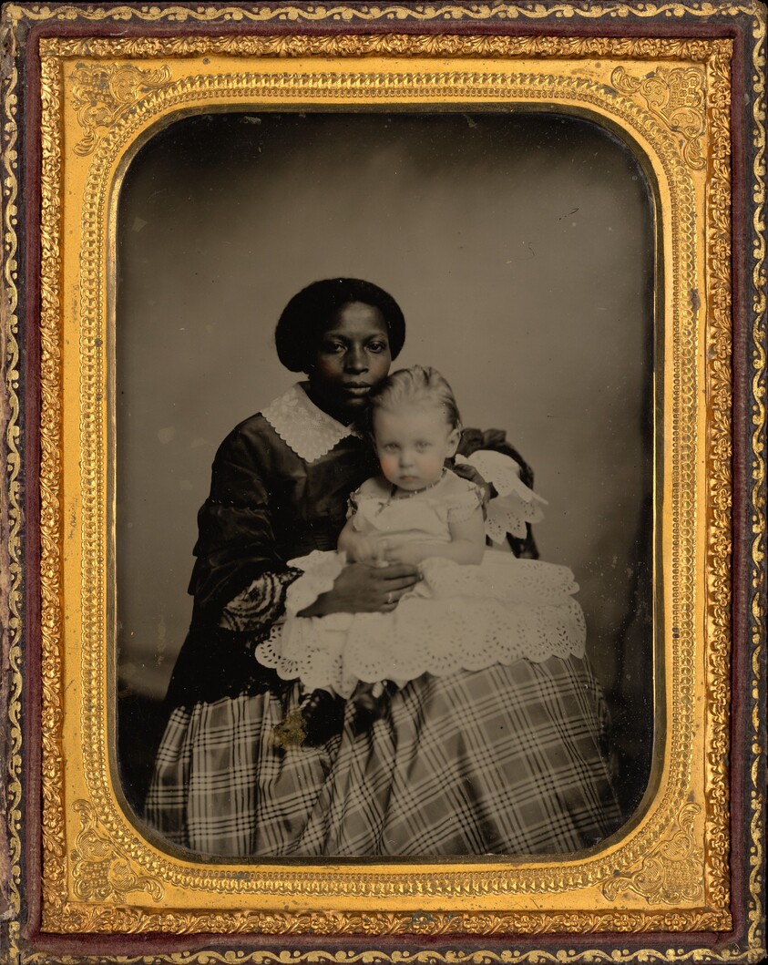 Portrait of a Woman and Child