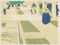 The Avenue (L'avenue), Edouard Vuillard, 1899