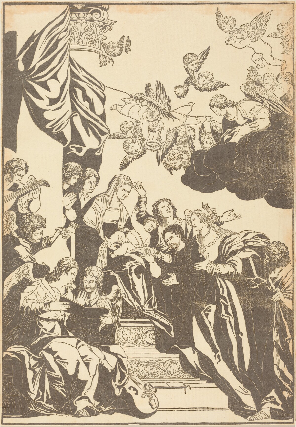 The Mystic Marriage of Saint Catherine