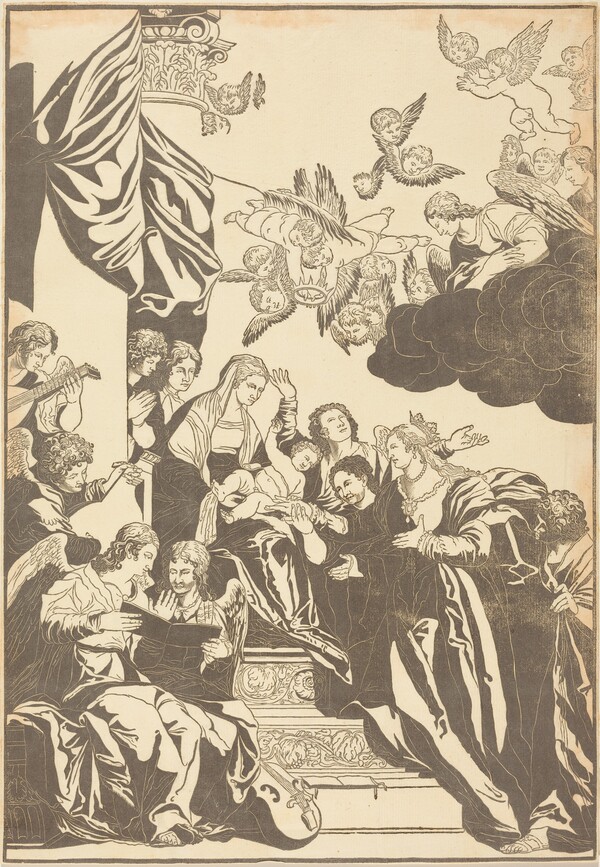 The Mystic Marriage of Saint Catherine