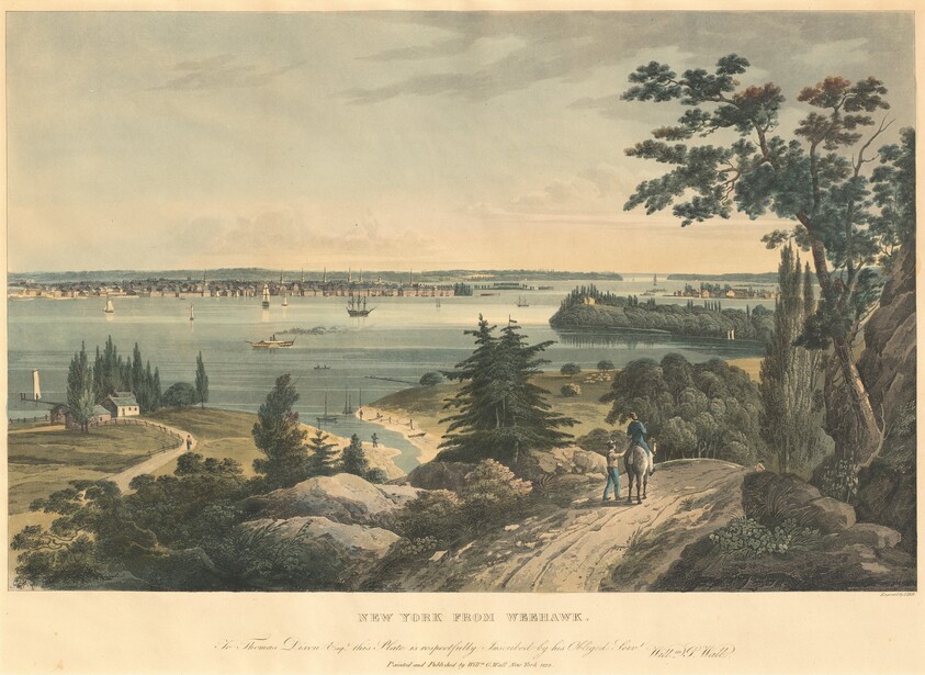 New York from Weehawk