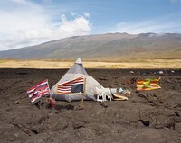 Mauna Kea Protectors Camp, Hawai'i 2019, Mitch Epstein, 2019, printed 2025