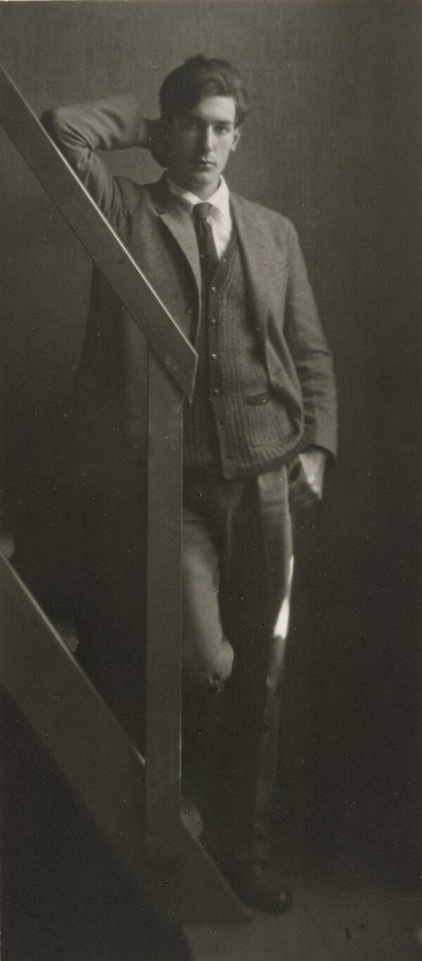 Young Man on Stairs
