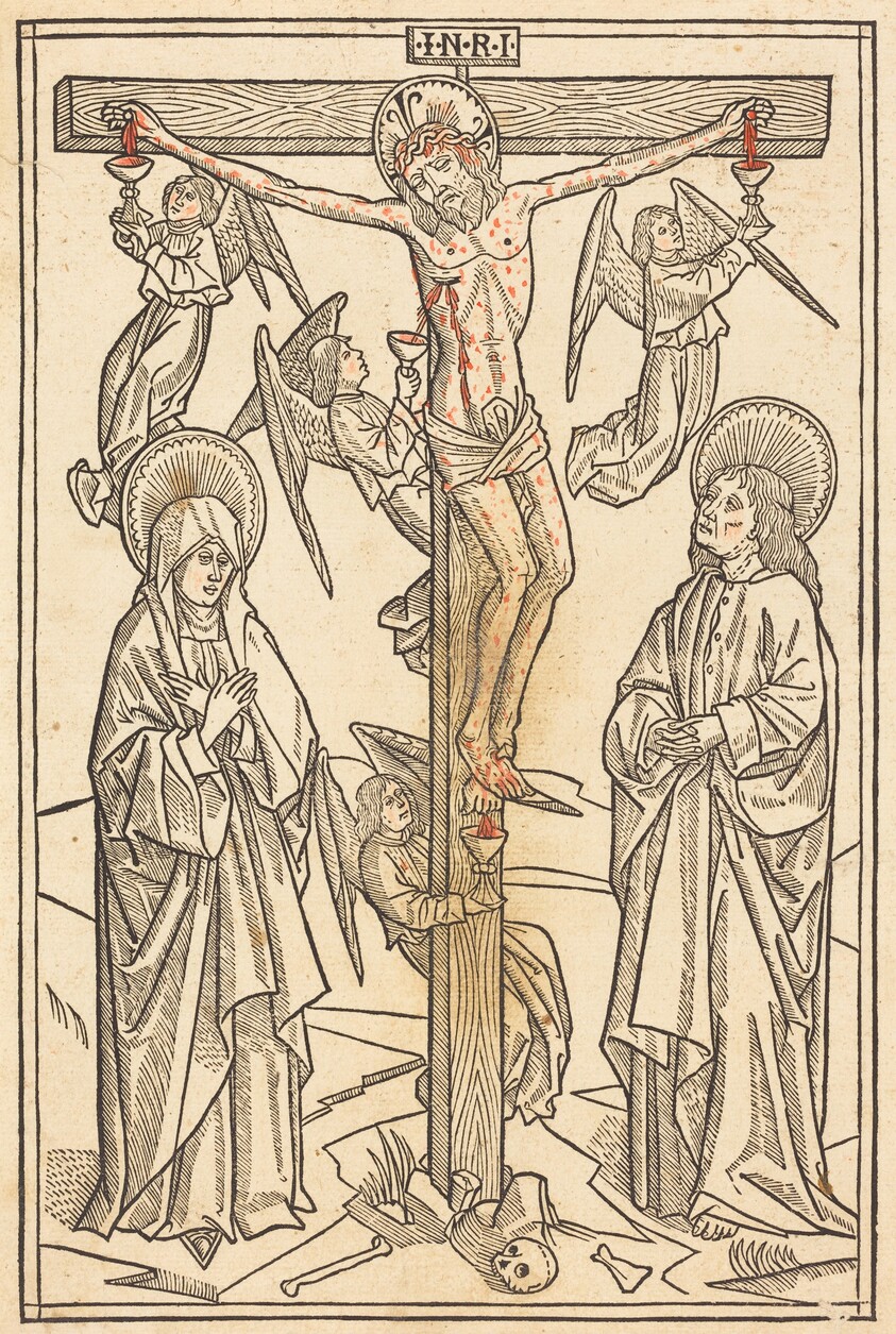Christ on the Cross with Angels