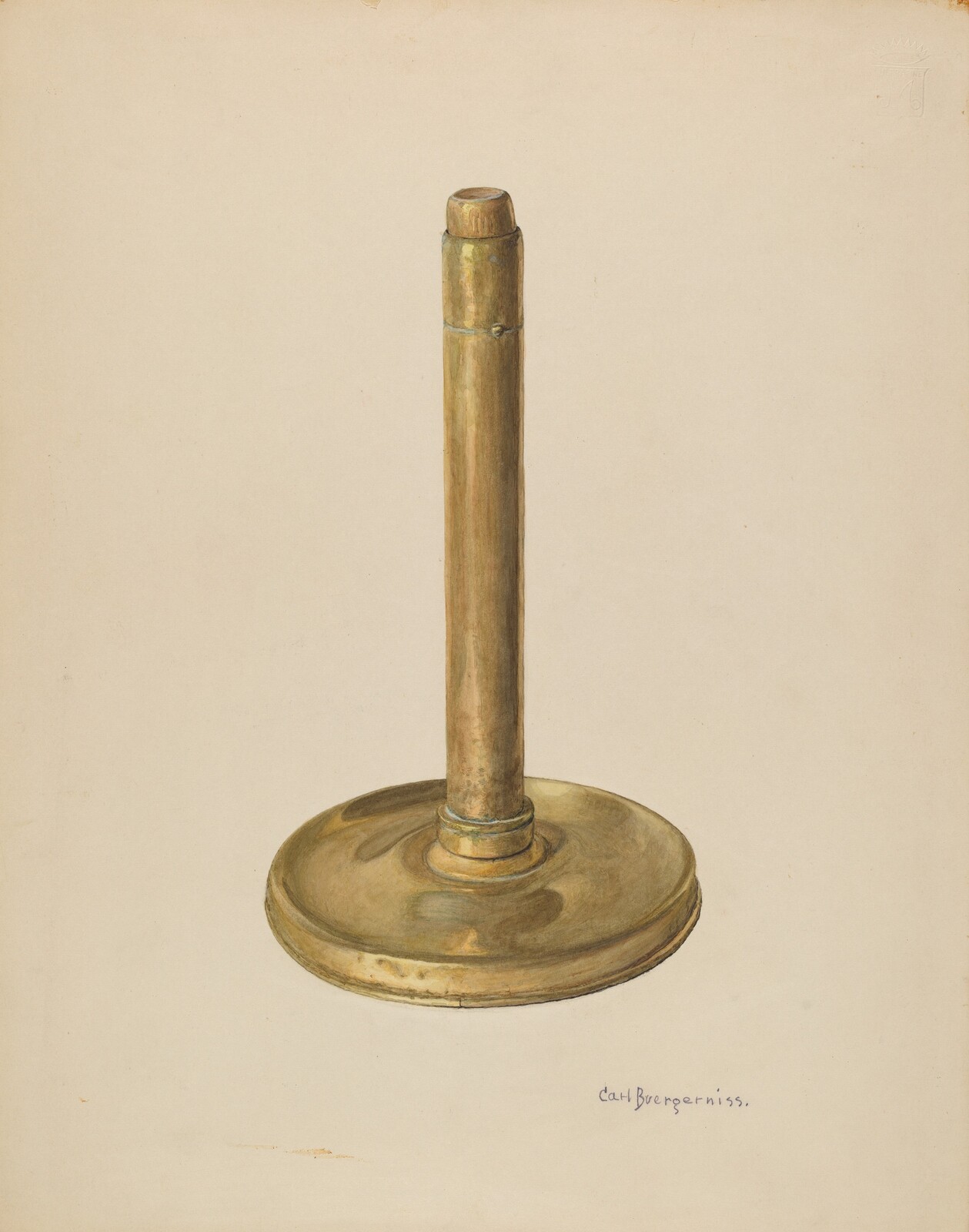 Candlestick, Carl Buergerniss, 1935/1942
