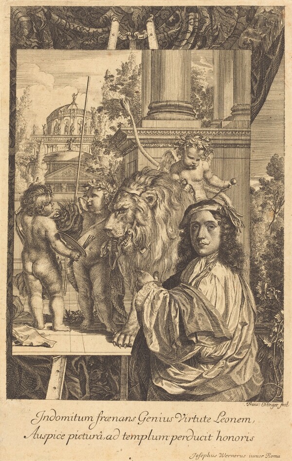 Self-Portrait of Joseph Werner