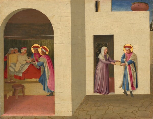 The Healing of Palladia by Saint Cosmas and Saint Damian