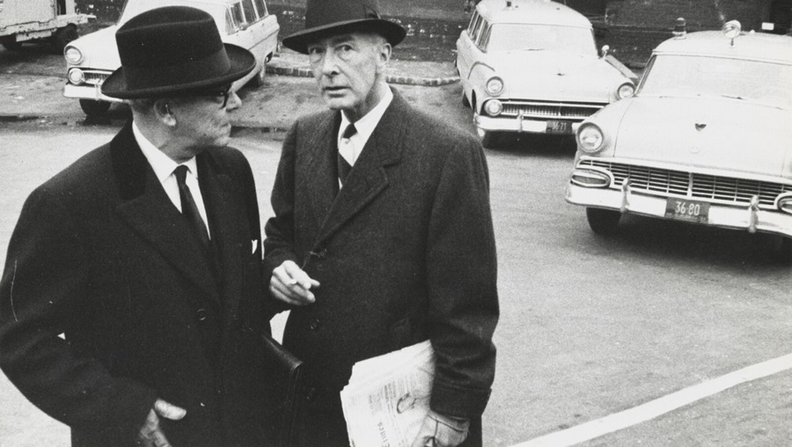 Untitled (Two Men), Robert Frank, 1958