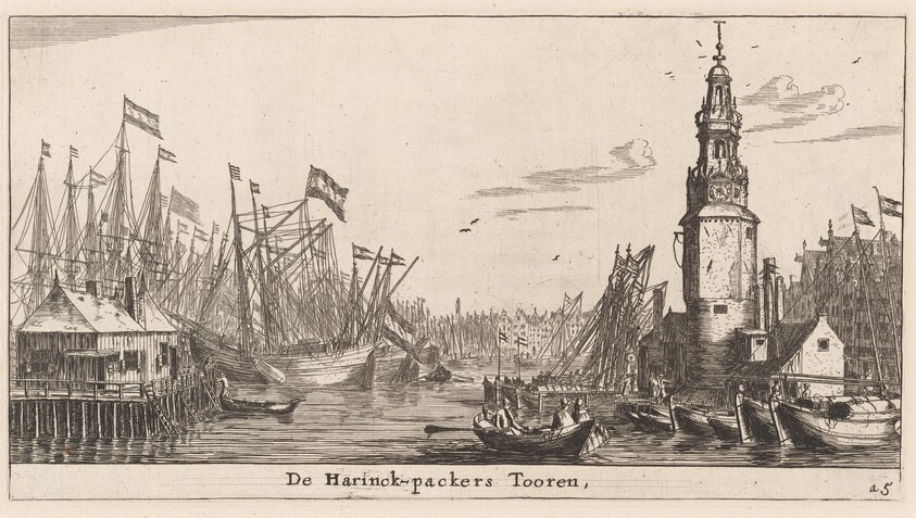 The Haringpakkers Tower in Amsterdam