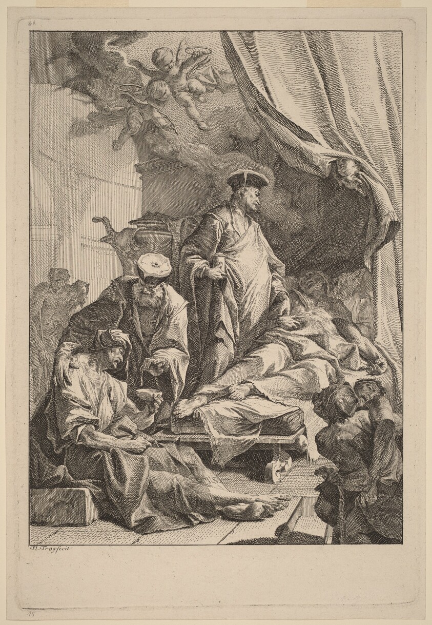 Saints Cosmas and Damian Caring for the Sick