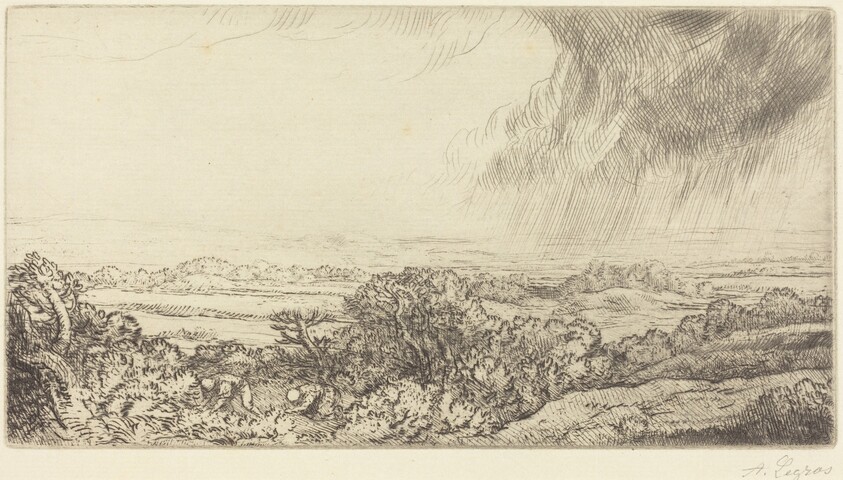 Mushroom Gatherers (Les ramasseurs de champignons)