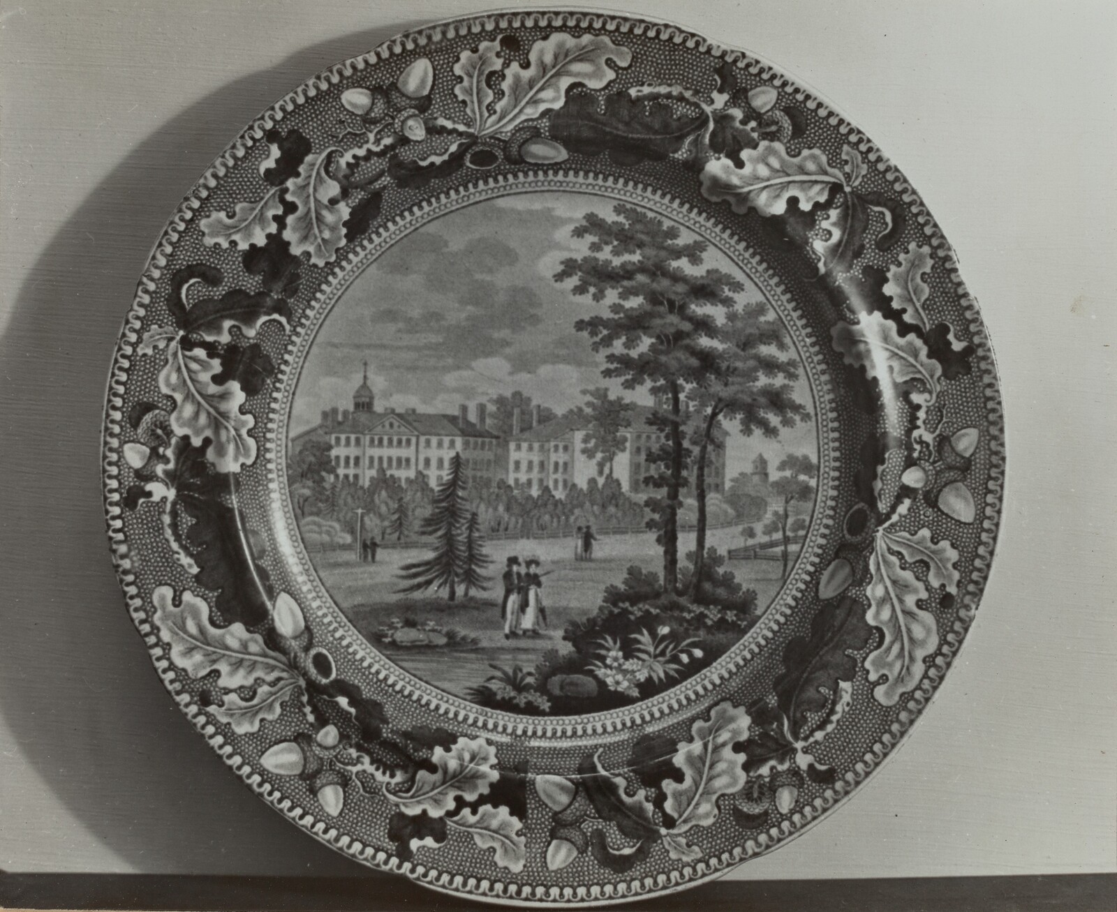Plate - "Harvard College", Helmut Hiatt, c. 1936