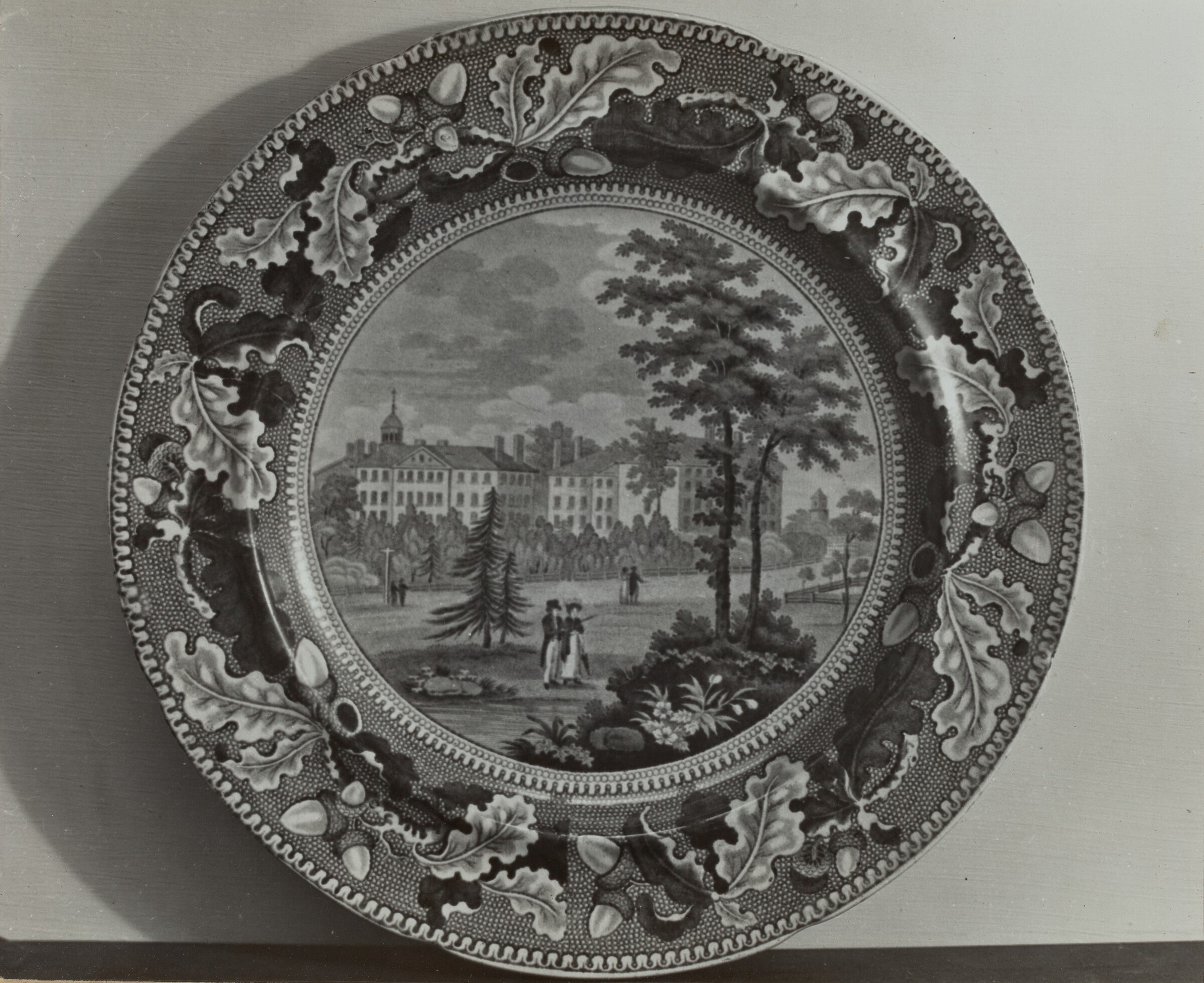 Plate - "Harvard College", Helmut Hiatt, c. 1936