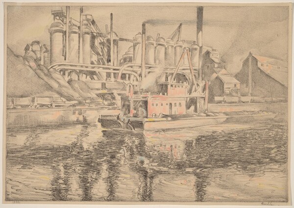 Republic Steel on the Cuyahoga River