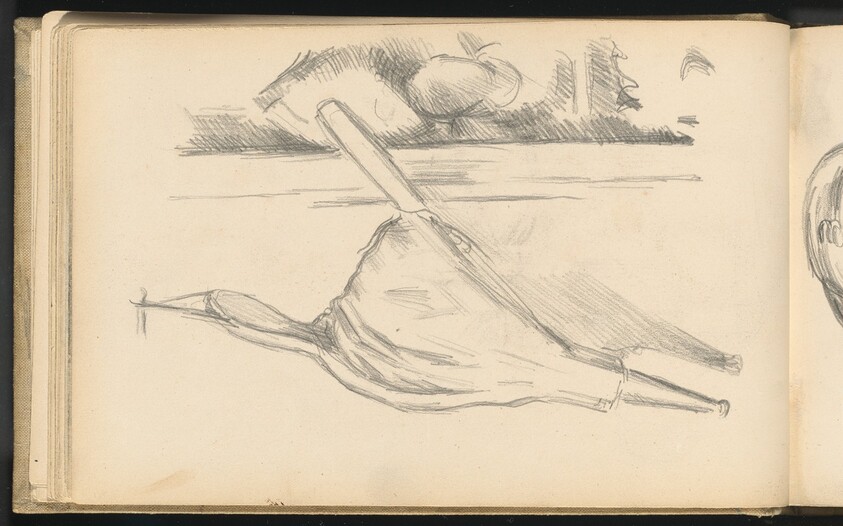 Bellows in Front of a Fireplace