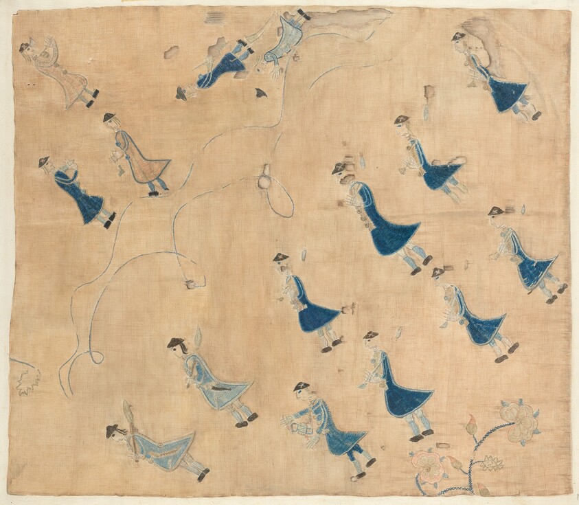 Valance from a set of Bed Curtains