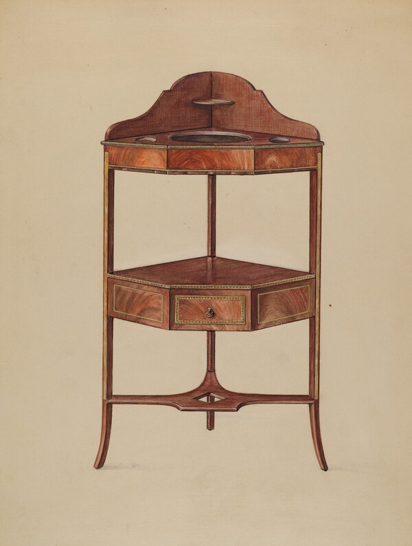 Corner Wash-stand