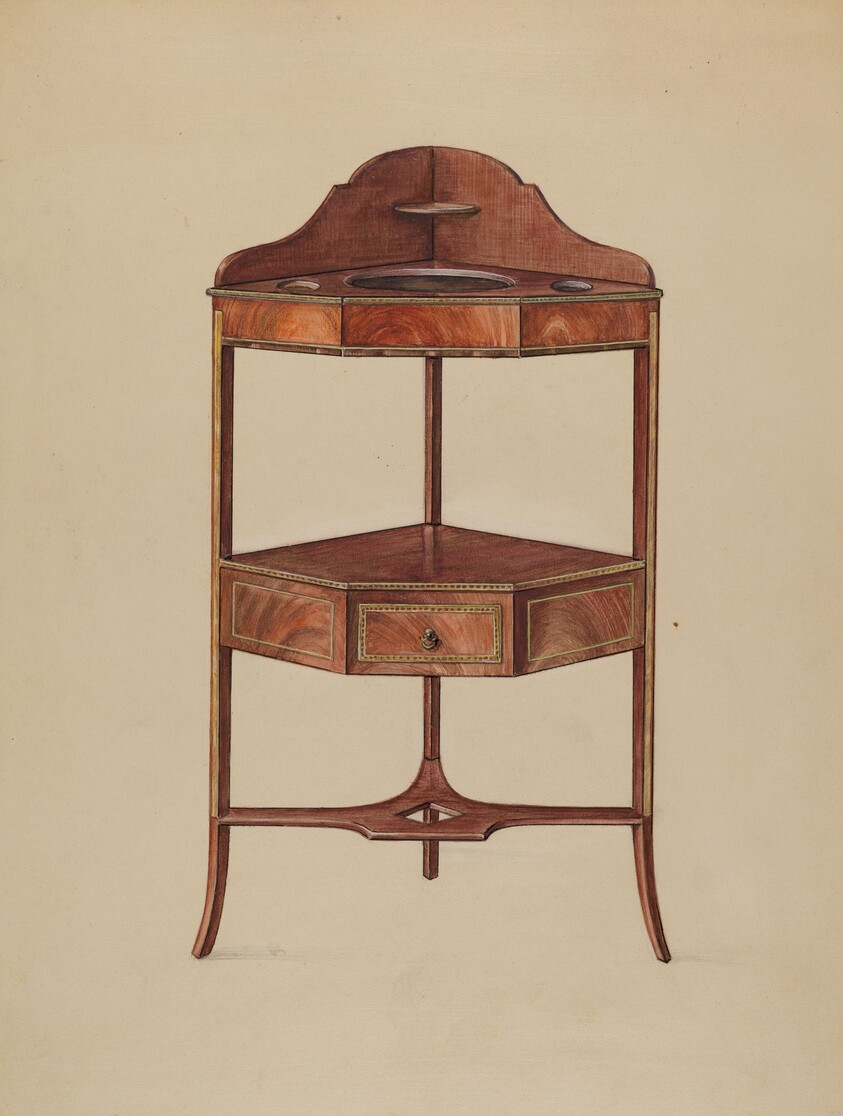 Corner Wash-stand
