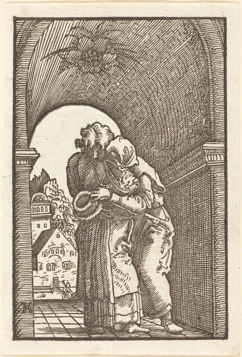 Joachim Embracing Anna