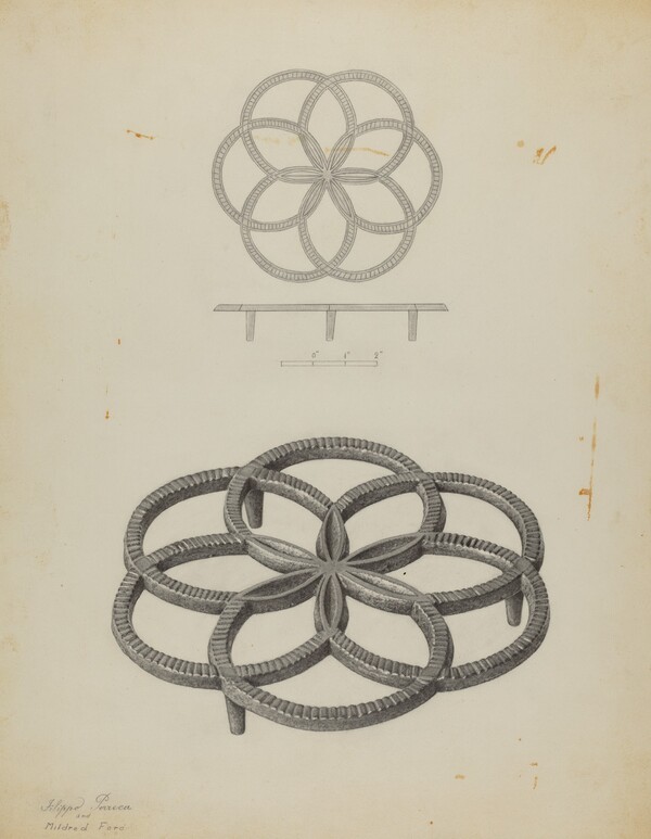 Pa. German Trivet