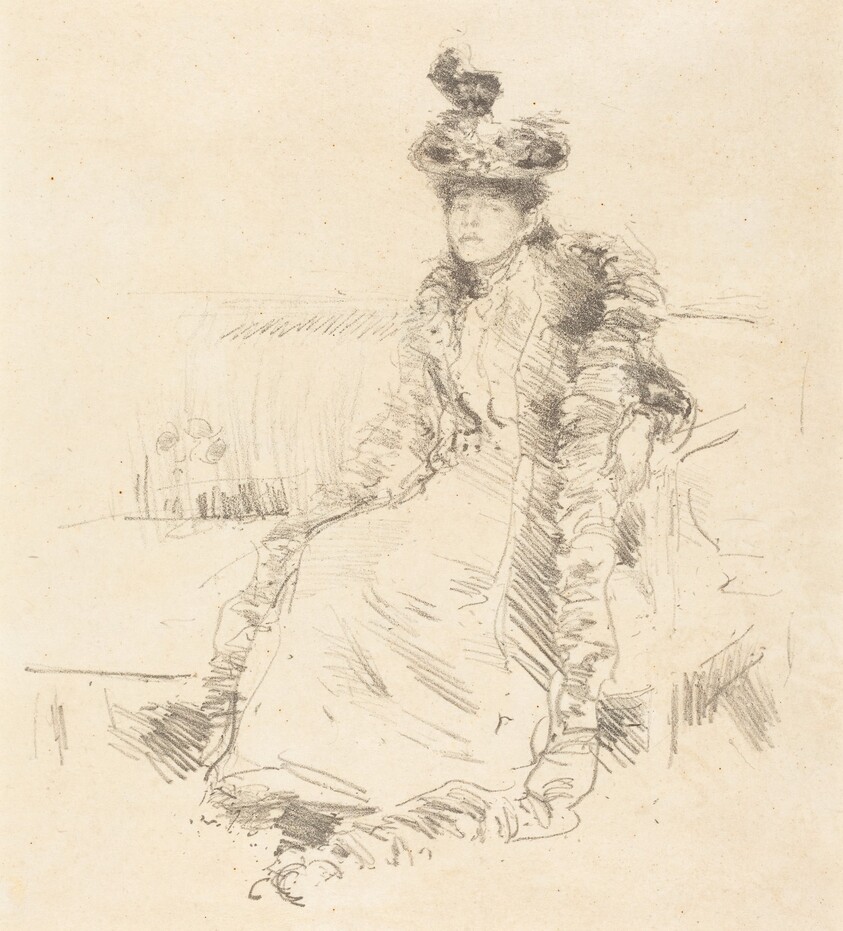 A Lady Seated