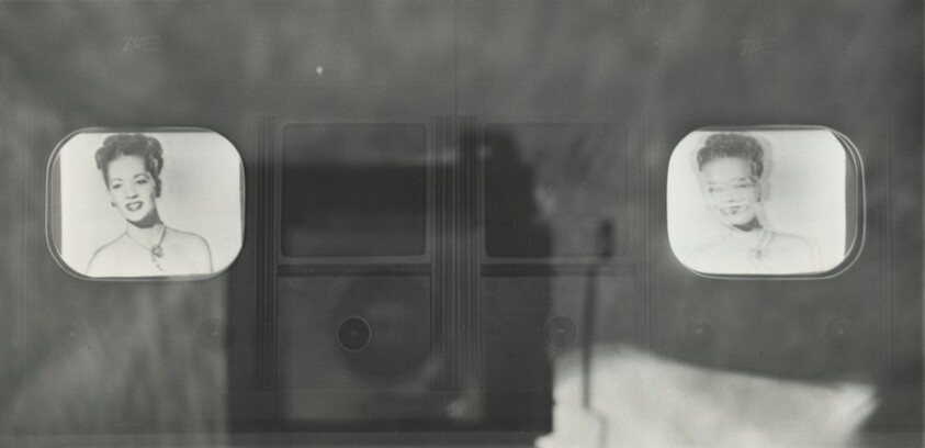 Title from caption on object: “Reception with Adapter”