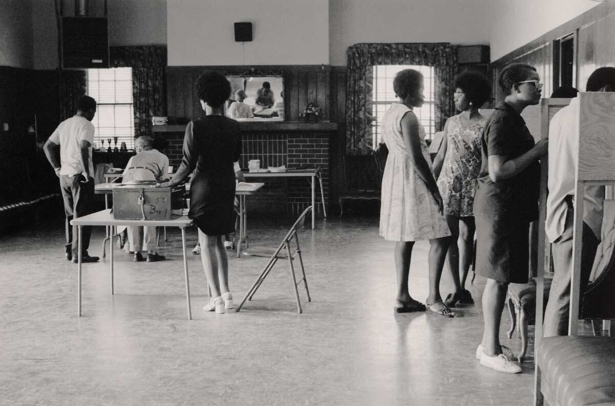 Voting at the Polls, Hinds County, Mississippi