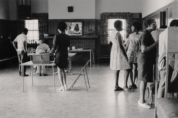 Voting at the Polls, Hinds County, Mississippi