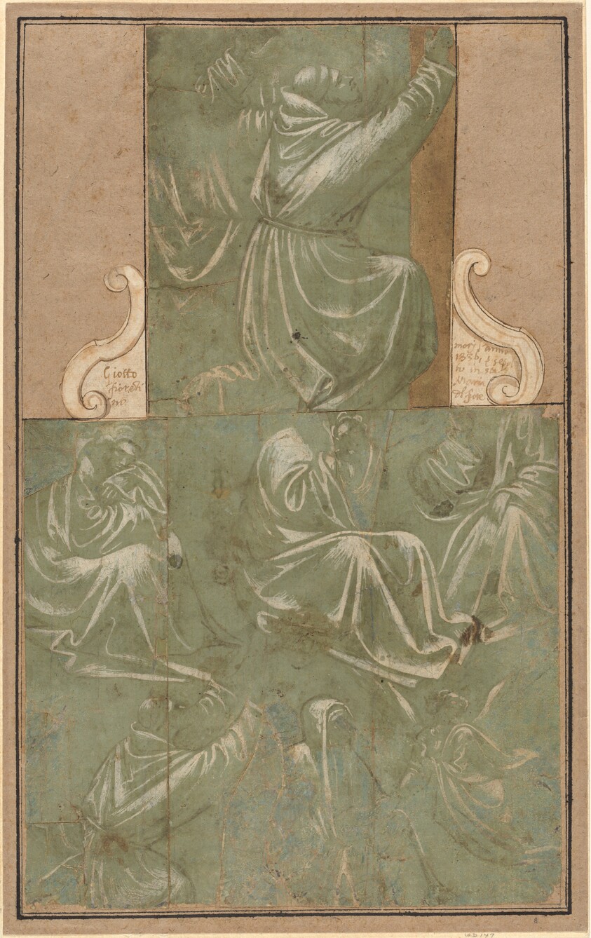 Studies of Saint Francis Kneeling and Other Figures
