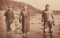 Makah Indian Whalers, Asahel Curtis, 1910