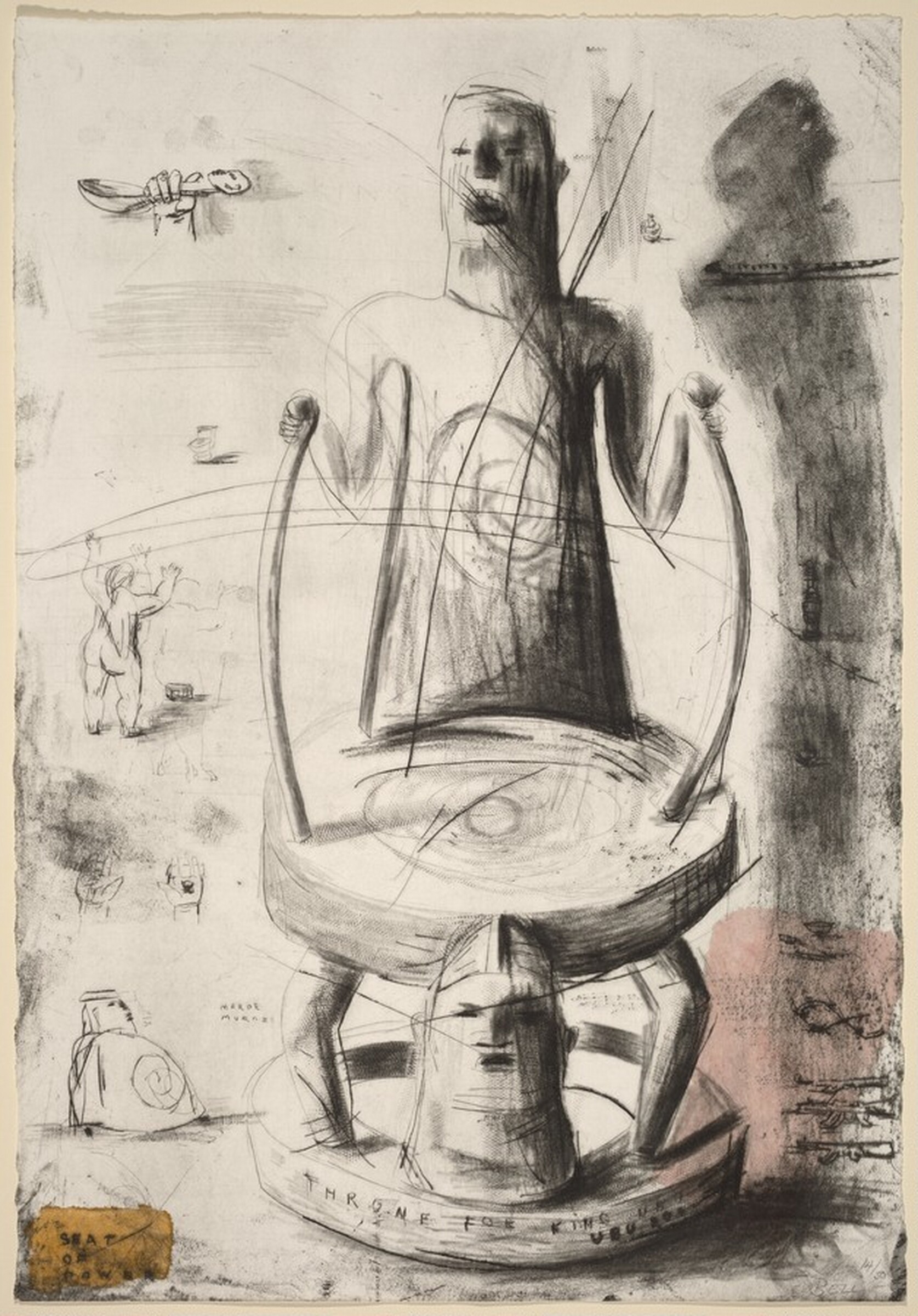 Seat of Power, from Ubu in Africa, Deborah Bell, 1997