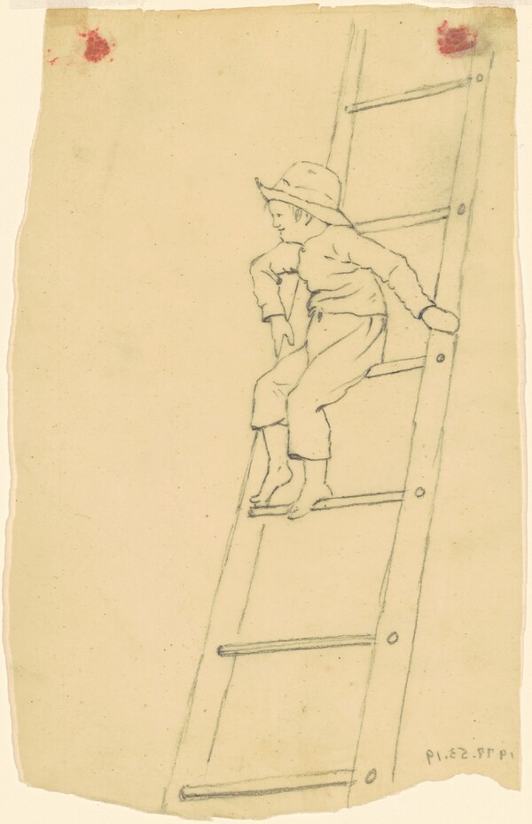 Boy on a Ladder