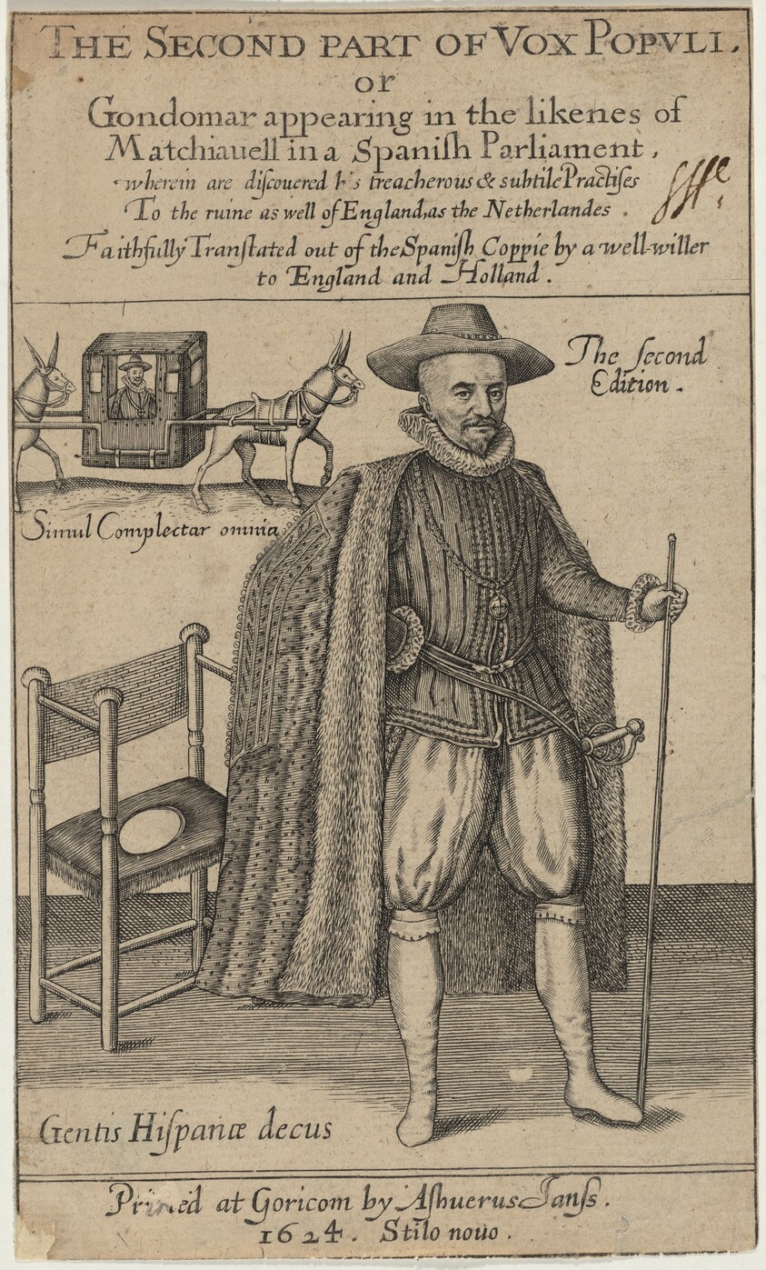 Title Page for Vox Populi Eoricum, by Thomas Scott